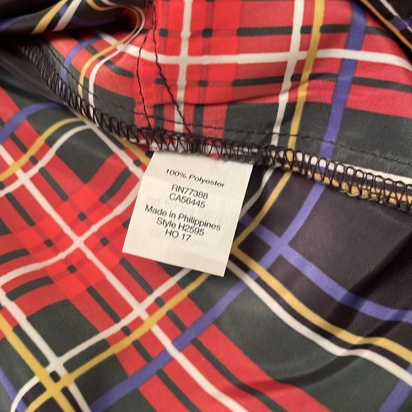 J. Crew Plaid Tartan Sleeveless Pullover with Ruffle Front Accents - Picture 8 of 8